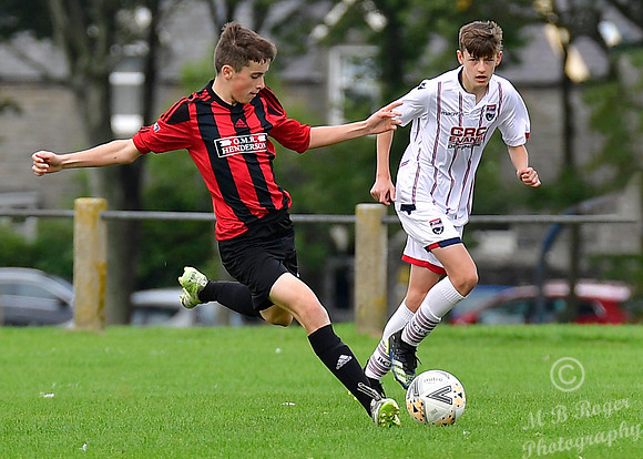 Wick U16s 0 v Ross County U16s 4 - Upper Bignold - 19/09/2021