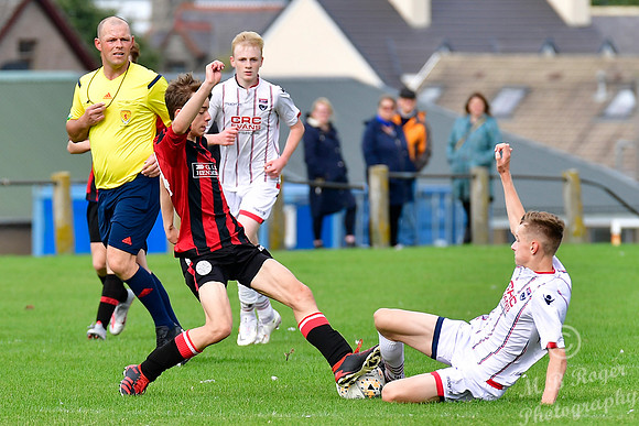 Wick U16s 0 v Ross County U16s 4 - Upper Bignold - 19/09/2021