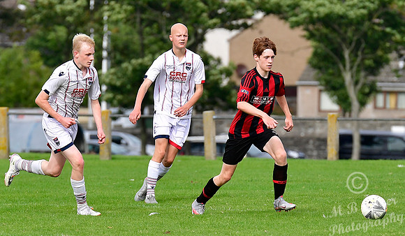 Wick U16s 0 v Ross County U16s 4 - Upper Bignold - 19/09/2021
