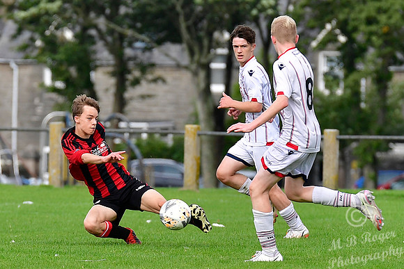 Wick U16s 0 v Ross County U16s 4 - Upper Bignold - 19/09/2021