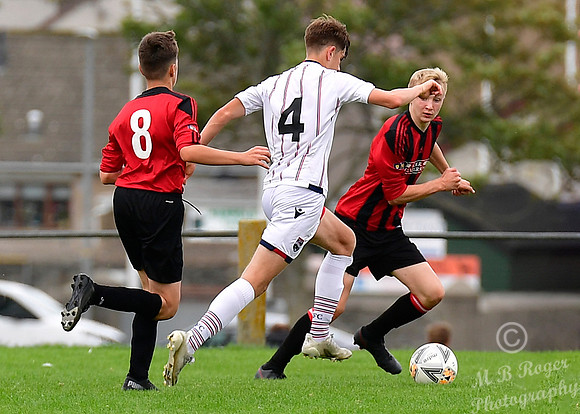 Wick U16s 0 v Ross County U16s 4 - Upper Bignold - 19/09/2021