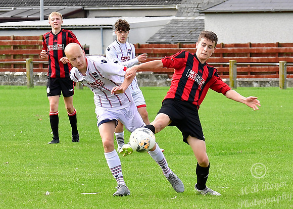 Wick U16s 0 v Ross County U16s 4 - Upper Bignold - 19/09/2021