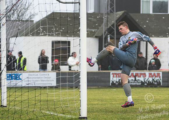 Wick Academy 4 v Huntly 0 SHFL Harmsworth Park 14/02/2015