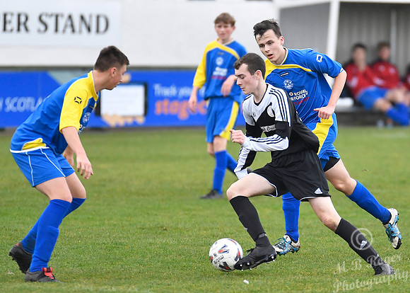 Under 17s Wick 1 v Lossiemouth 1  Harmsworth Park 29/11/2016