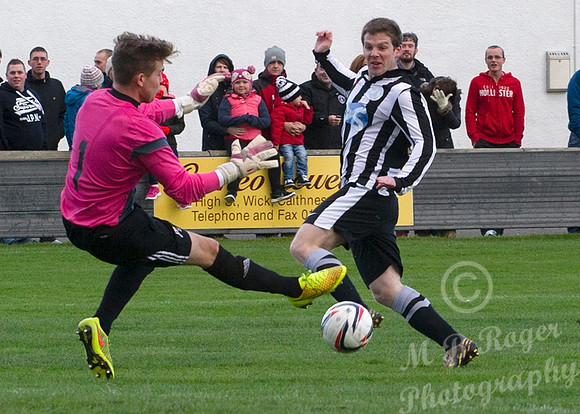 Wick 4 v Lossiemouth 0 SHFL Harmsworth Park 25/10/2014