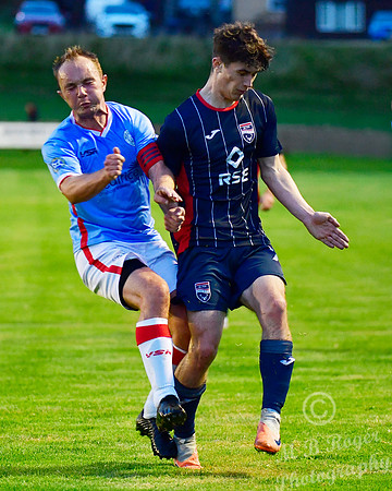 Wick Academy 0 v Ross County 8 - NOSC - Harmsworth Park - 30/08/