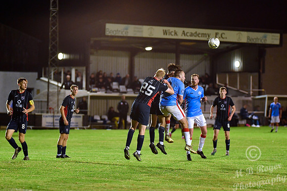 Wick Academy 0 v Ross County 8 - NOSC - Harmsworth Park - 30/08/