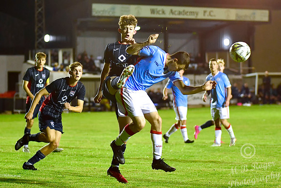 Wick Academy 0 v Ross County 8 - NOSC - Harmsworth Park - 30/08/