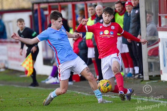 Brechin City 3 v Wick Academy 1 - SHFL - Glebe Park - 24/02/2024
