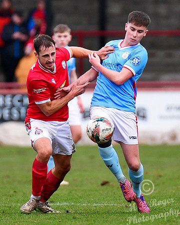 Brechin City 3 v Wick Academy 1 - SHFL - Glebe Park - 24/02/2024