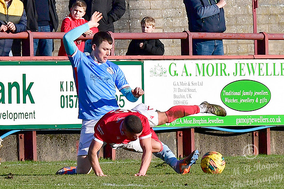 Brechin City 3 v Wick Academy 1 - SHFL - Glebe Park - 24/02/2024
