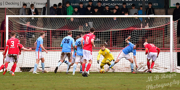 Brechin City 3 v Wick Academy 1 - SHFL - Glebe Park - 24/02/2024