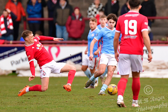 Brechin City 3 v Wick Academy 1 - SHFL - Glebe Park - 24/02/2024