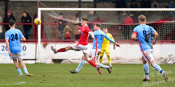 Brechin City 3 v Wick Academy 1 - SHFL - Glebe Park - 24/02/2024