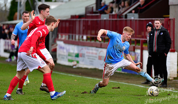 Brechin City 3 v Wick Academy 1 - SHFL - Glebe Park - 24/02/2024
