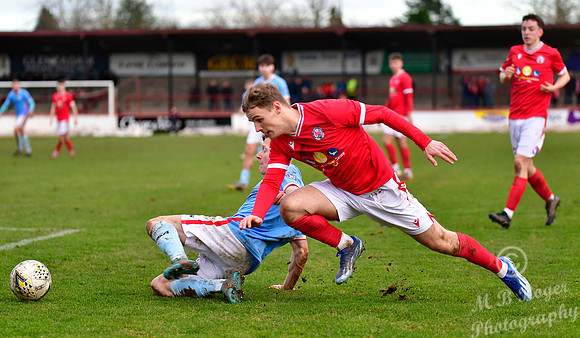 Brechin City 3 v Wick Academy 1 - SHFL - Glebe Park - 24/02/2024