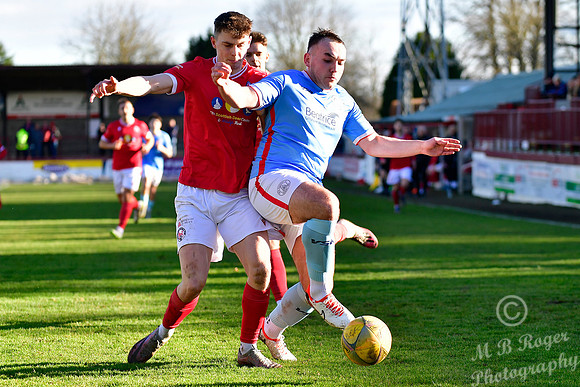 Brechin City 3 v Wick Academy 1 - SHFL - Glebe Park - 24/02/2024