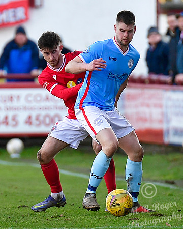 Brechin City 3 v Wick Academy 1 - SHFL - Glebe Park - 24/02/2024