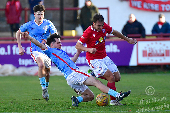 Brechin City 3 v Wick Academy 1 - SHFL - Glebe Park - 24/02/2024