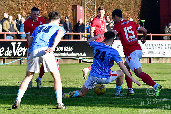 Brechin City 3 v Wick Academy 1 - SHFL - Glebe Park - 24/02/2024