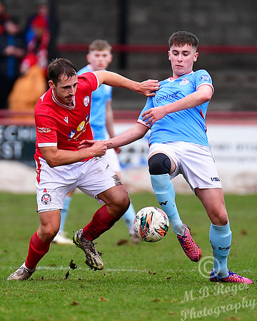 Brechin City 3 v Wick Academy 1 - SHFL - Glebe Park - 24/02/2024