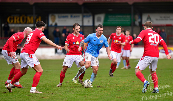 Brechin City 3 v Wick Academy 1 - SHFL - Glebe Park - 24/02/2024