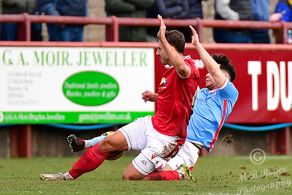 Brechin City 3 v Wick Academy 1 - SHFL - Glebe Park - 24/02/2024
