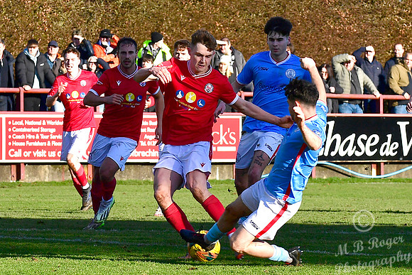 Brechin City 3 v Wick Academy 1 - SHFL - Glebe Park - 24/02/2024