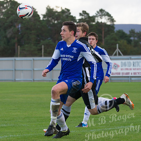 Strathspey Thistle 2 v Wick Academy 9 - 04/10/2014 - Seafield Pa