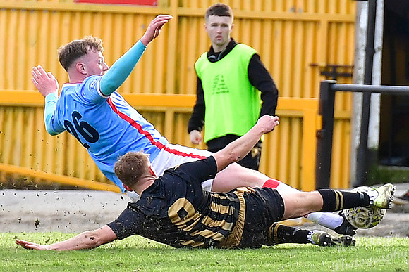Huntly 2 v Wick Academy 1 - SHFL - Christie Park - 16/3/2024