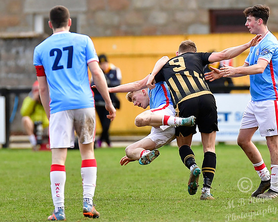 Huntly 2 v Wick Academy 1 - SHFL - Christie Park - 16/3/2024