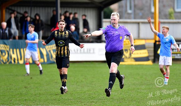 Huntly 2 v Wick Academy 1 - SHFL - Christie Park - 16/3/2024