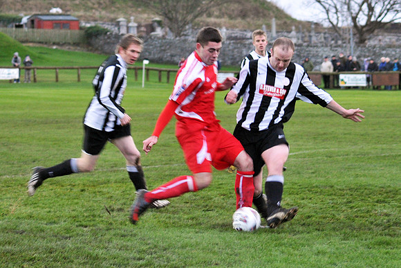 Wick Academy 4 v Brechin City 4 28/11/2009 SCR3 Harmsworth Park