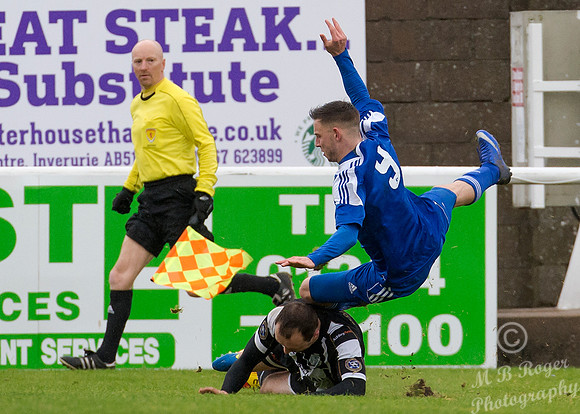 Cove Rangers 6 v Wick Academy 0 SHFL 15/10/2016 Harlaw Park