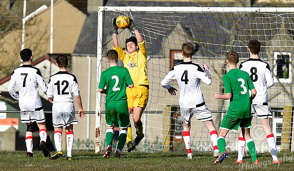 Wick U17s 2 v Buckie U17s 1 - Upper Bignold Park - 08/03/2020