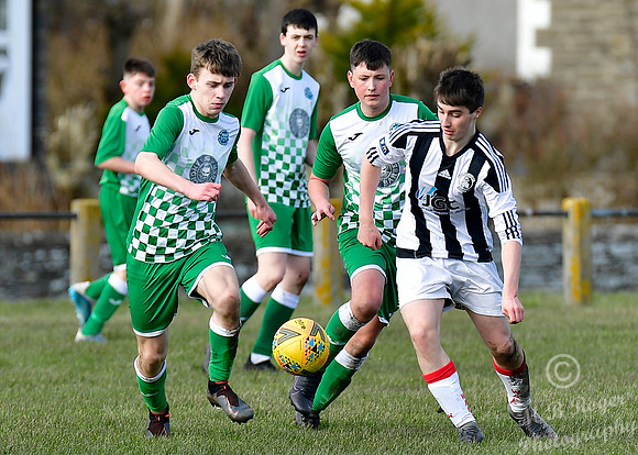 Wick U17s 2 v Buckie U17s 1 - Upper Bignold Park - 08/03/2020