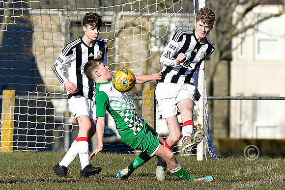 Wick U17s 2 v Buckie U17s 1 - Upper Bignold Park - 08/03/2020