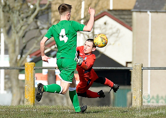 Wick U17s 2 v Buckie U17s 1 - Upper Bignold Park - 08/03/2020