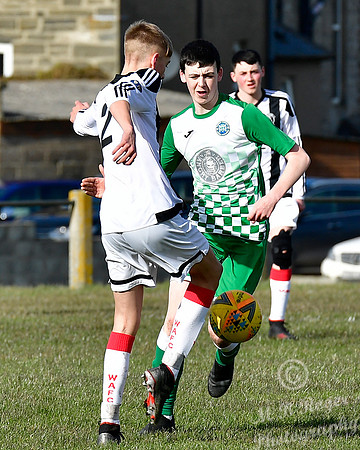 Wick U17s 2 v Buckie U17s 1 - Upper Bignold Park - 08/03/2020