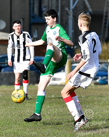 Wick U17s 2 v Buckie U17s 1 - Upper Bignold Park - 08/03/2020