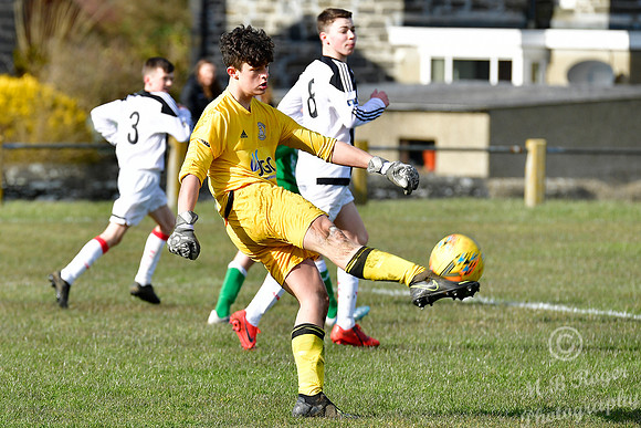 Wick U17s 2 v Buckie U17s 1 - Upper Bignold Park - 08/03/2020