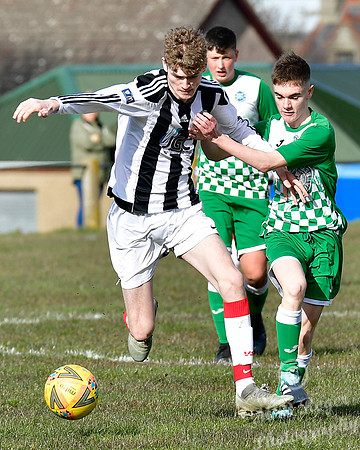 Wick U17s 2 v Buckie U17s 1 - Upper Bignold Park - 08/03/2020