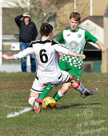 Wick U17s 2 v Buckie U17s 1 - Upper Bignold Park - 08/03/2020