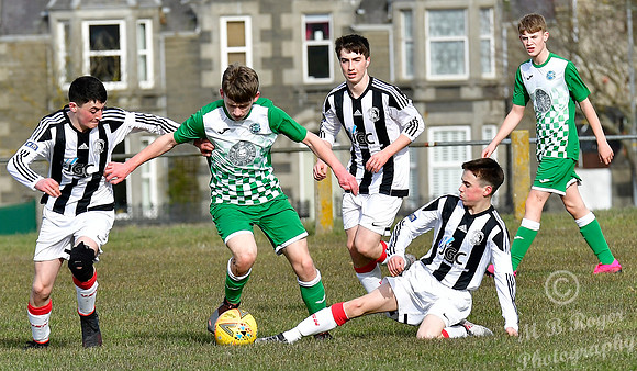 Wick U17s 2 v Buckie U17s 1 - Upper Bignold Park - 08/03/2020