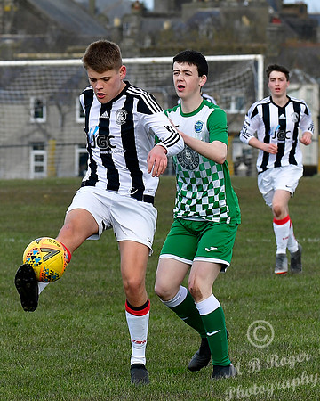 Wick U17s 2 v Buckie U17s 1 - Upper Bignold Park - 08/03/2020