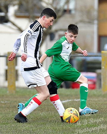 Wick U17s 2 v Buckie U17s 1 - Upper Bignold Park - 08/03/2020