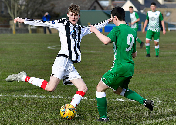 Wick U17s 2 v Buckie U17s 1 - Upper Bignold Park - 08/03/2020