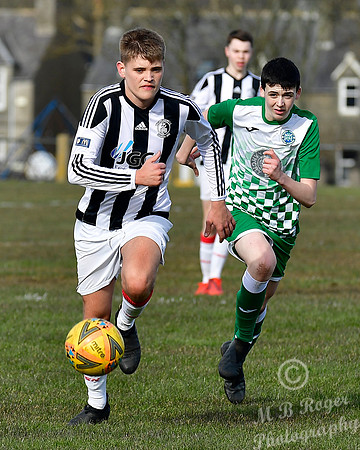Wick U17s 2 v Buckie U17s 1 - Upper Bignold Park - 08/03/2020
