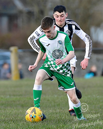 Wick U17s 2 v Buckie U17s 1 - Upper Bignold Park - 08/03/2020