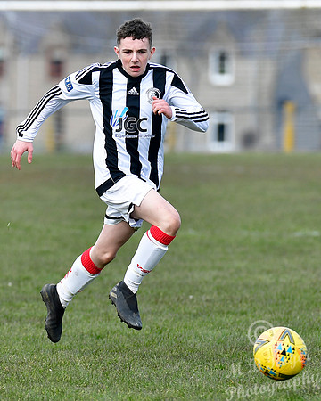 Wick U17s 2 v Buckie U17s 1 - Upper Bignold Park - 08/03/2020